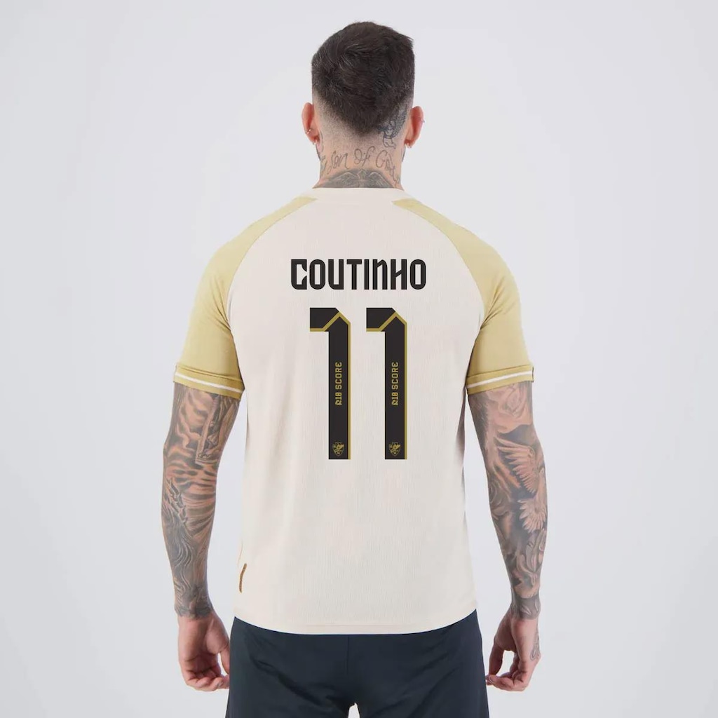 Camisa do Vasco III 24/25 Kappa 11 Coutinho Masculina