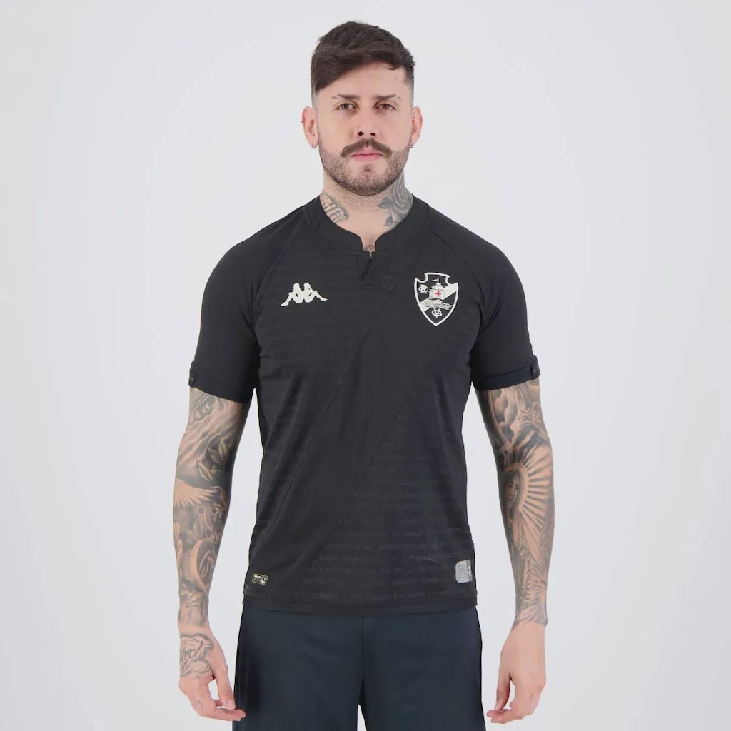Imagem 2 do produto Camisa do Vasco III 24/25 Kappa 1 Léo Jardim Masculina