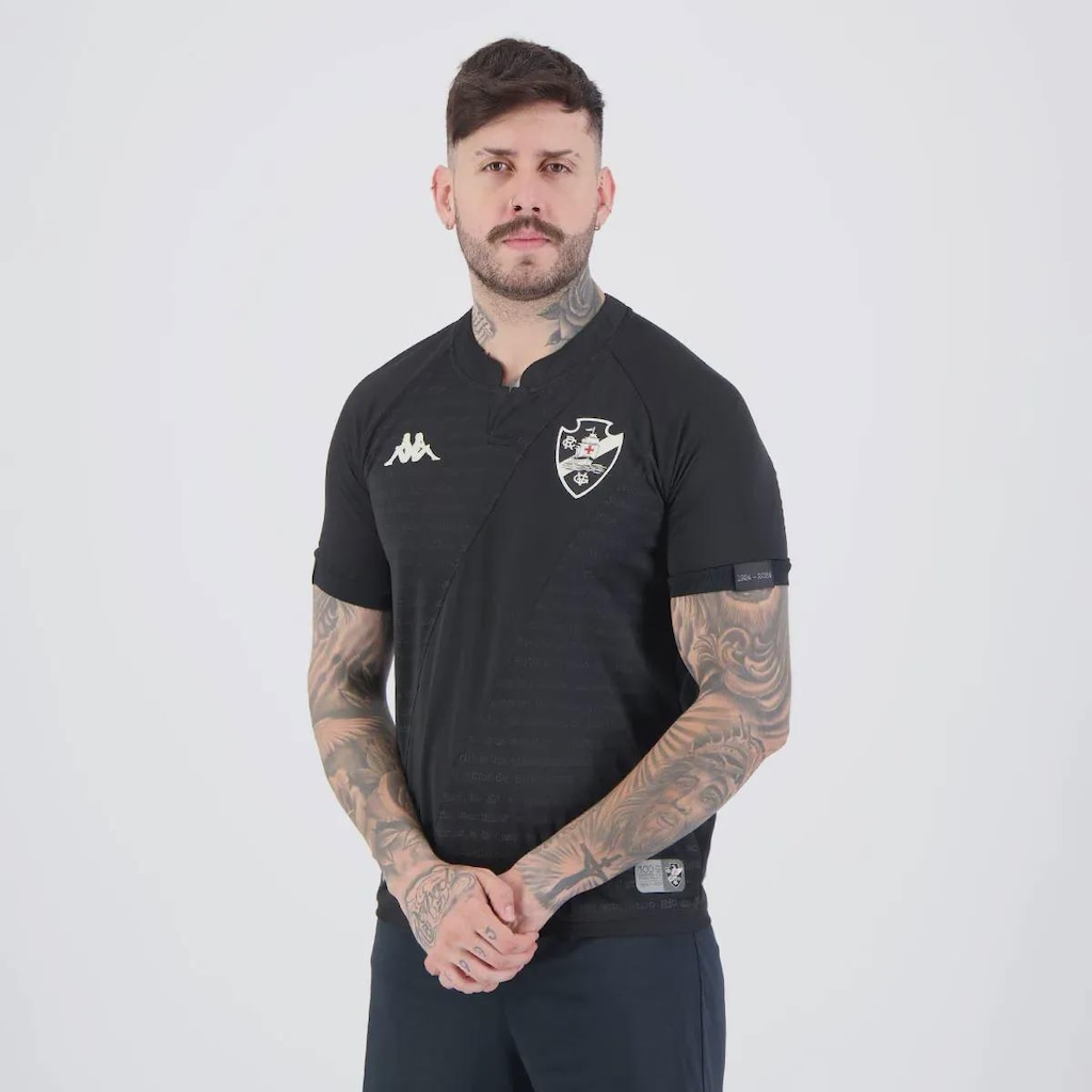 Imagem 4 do produto Camisa do Vasco III 24/25 Kappa 1 Léo Jardim Masculina