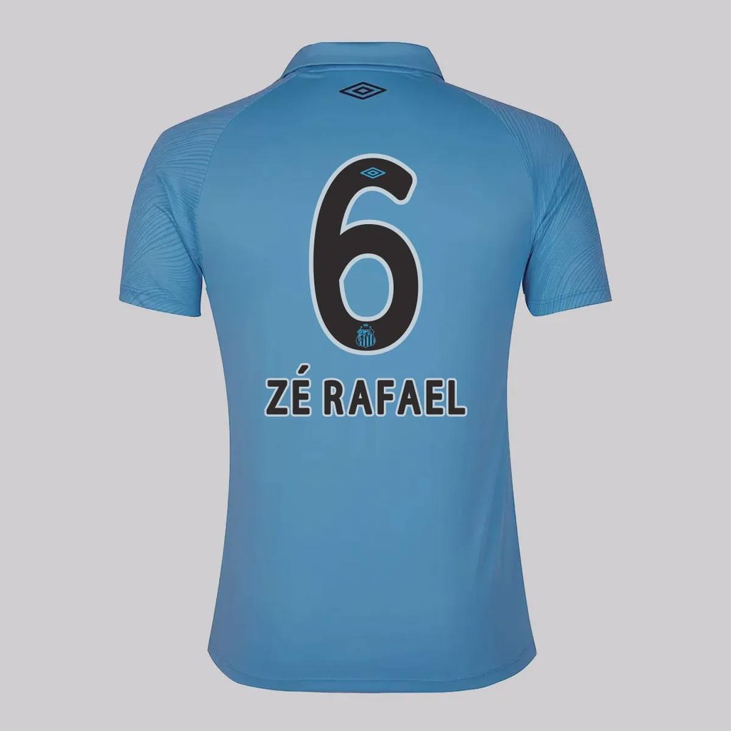 Camisa do Santos 2025 Umbro Edição Especial 6 Zé Rafael Masculina