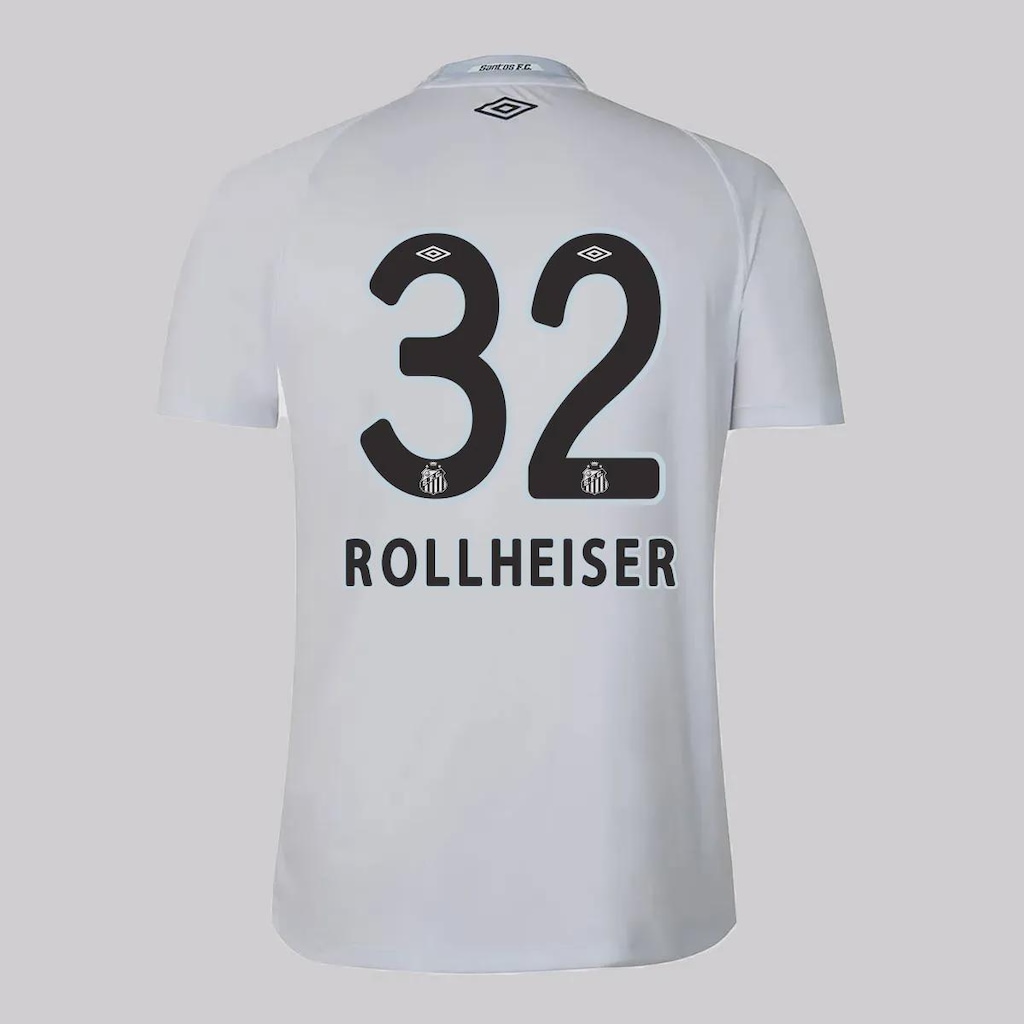 Camisa do Santos I 25/26 Umbro 32 Rollheiser Masculina