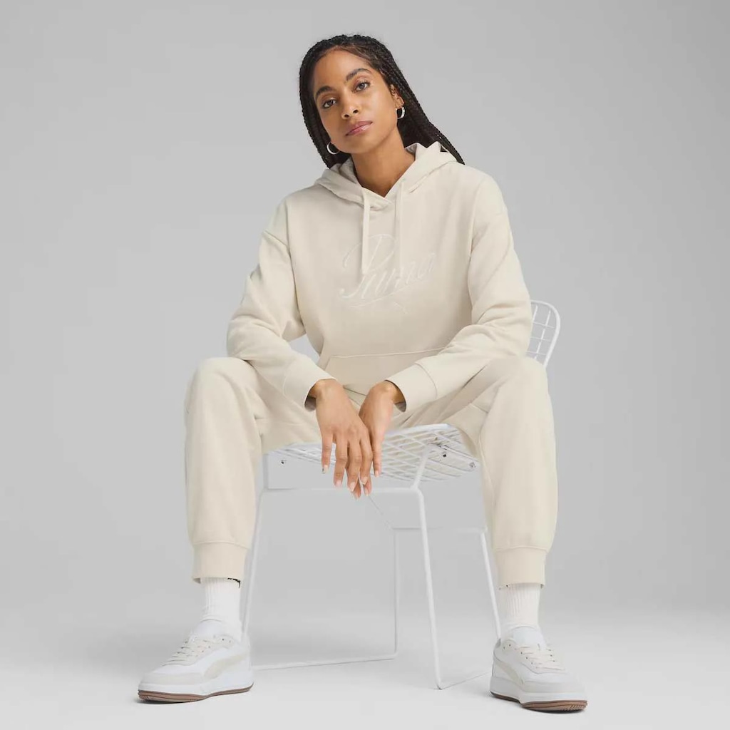 Imagem 5 do produto Blusão de Moletom Feminino Puma com Capuz ESS Relaxed