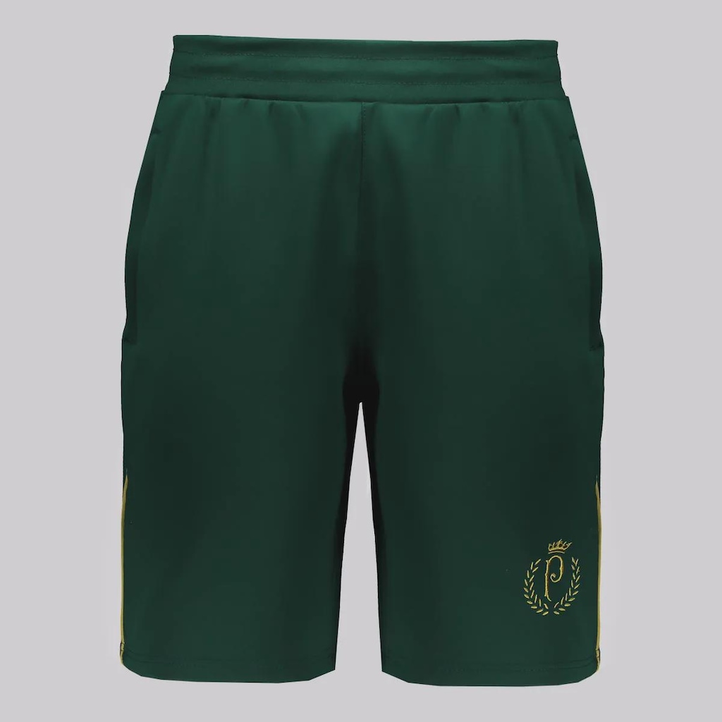Bermuda do Palmeiras FutFanatics Malha Golden Masculina