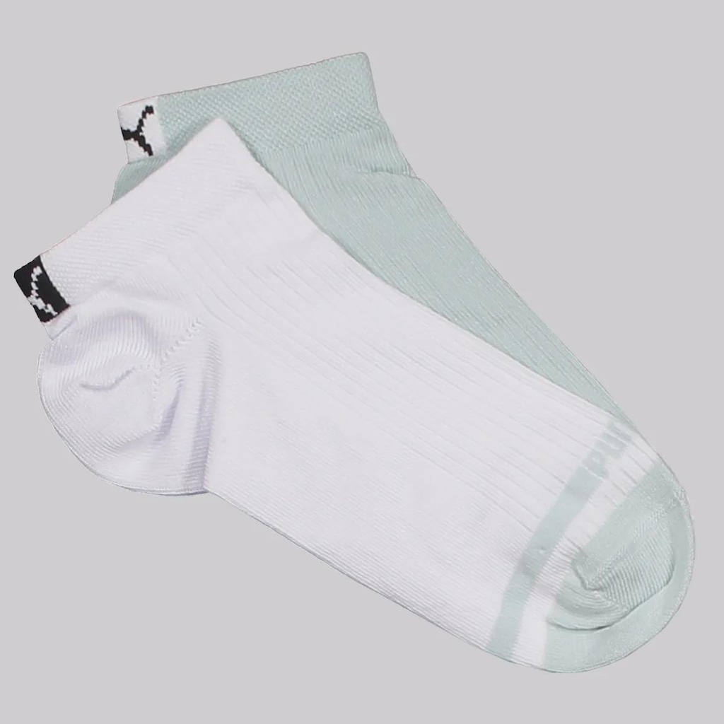 Meia Sapatilha Puma - 2 Pares - Feminina