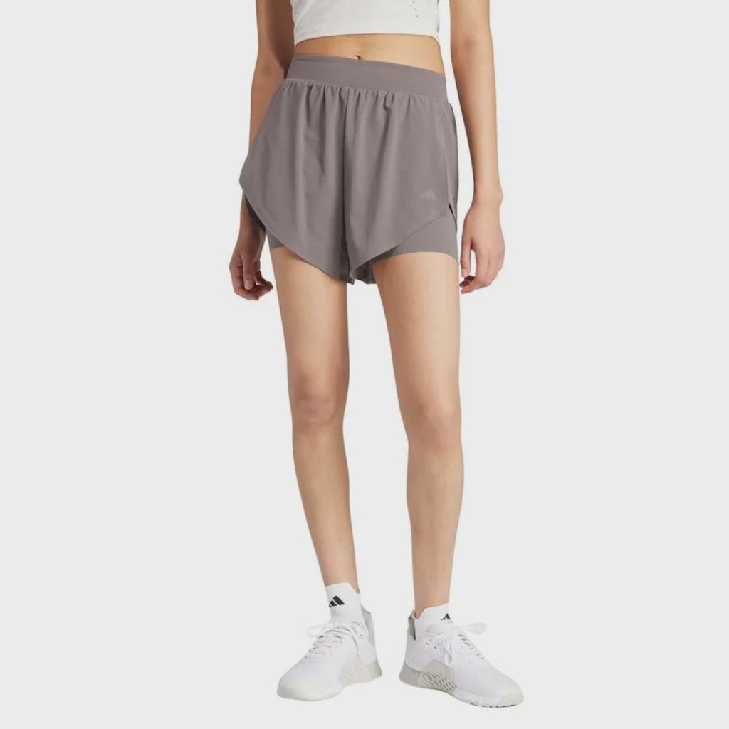 Shorts adidas Designed HIIt 2In1 Feminino