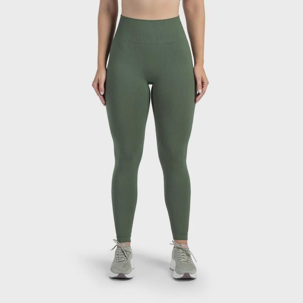 Calça Legging Olympikus Knit Minimal Feminina - Foto 1