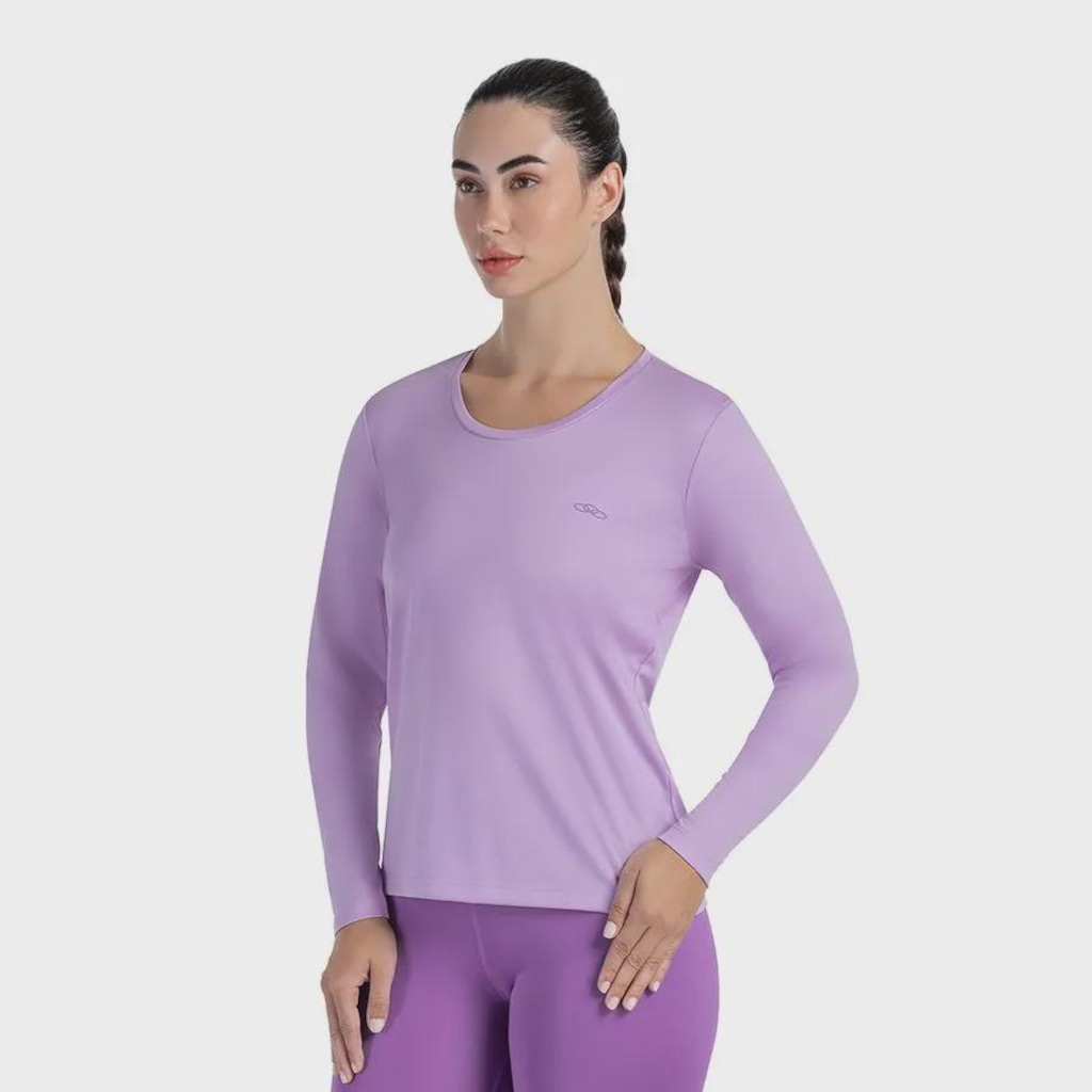 Imagem 3 do produto Camiseta Manga Longa Olympikus Essential Feminina