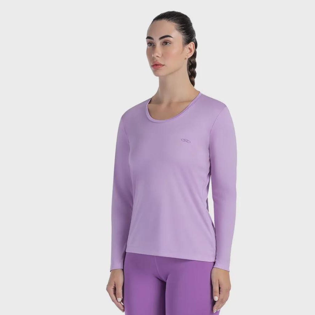 Imagem 4 do produto Camiseta Manga Longa Olympikus Essential Feminina