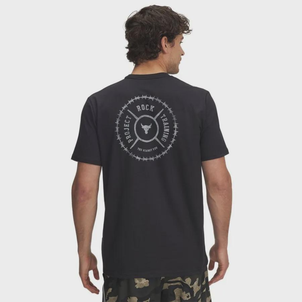 Imagem 2 do produto Camiseta Under Armour Project Rock Wire Masculina