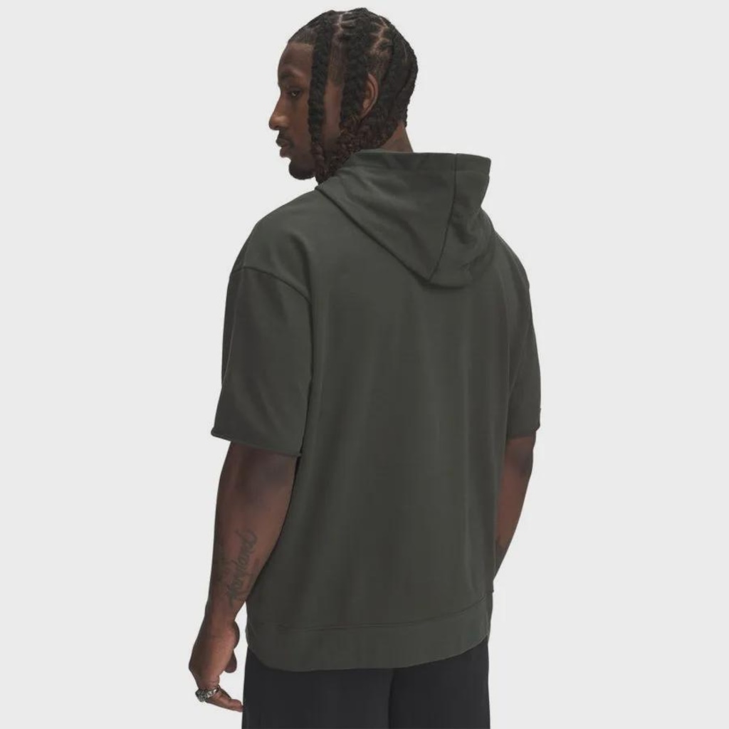 Imagem 2 do produto Camiseta de Moletom Under Armour Project Rock Terry Masculina