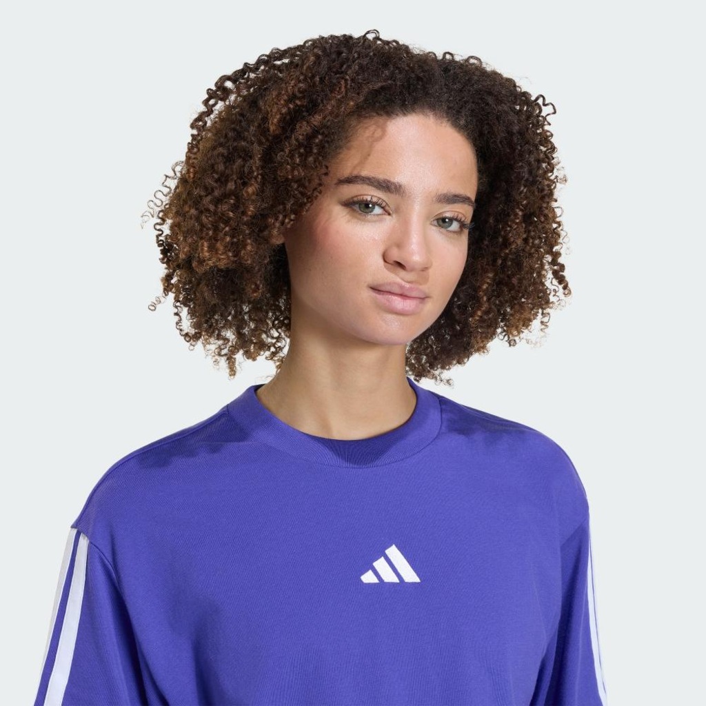 Imagem 5 do produto Camiseta Feminina Adidas Essentials Solta Três Listras