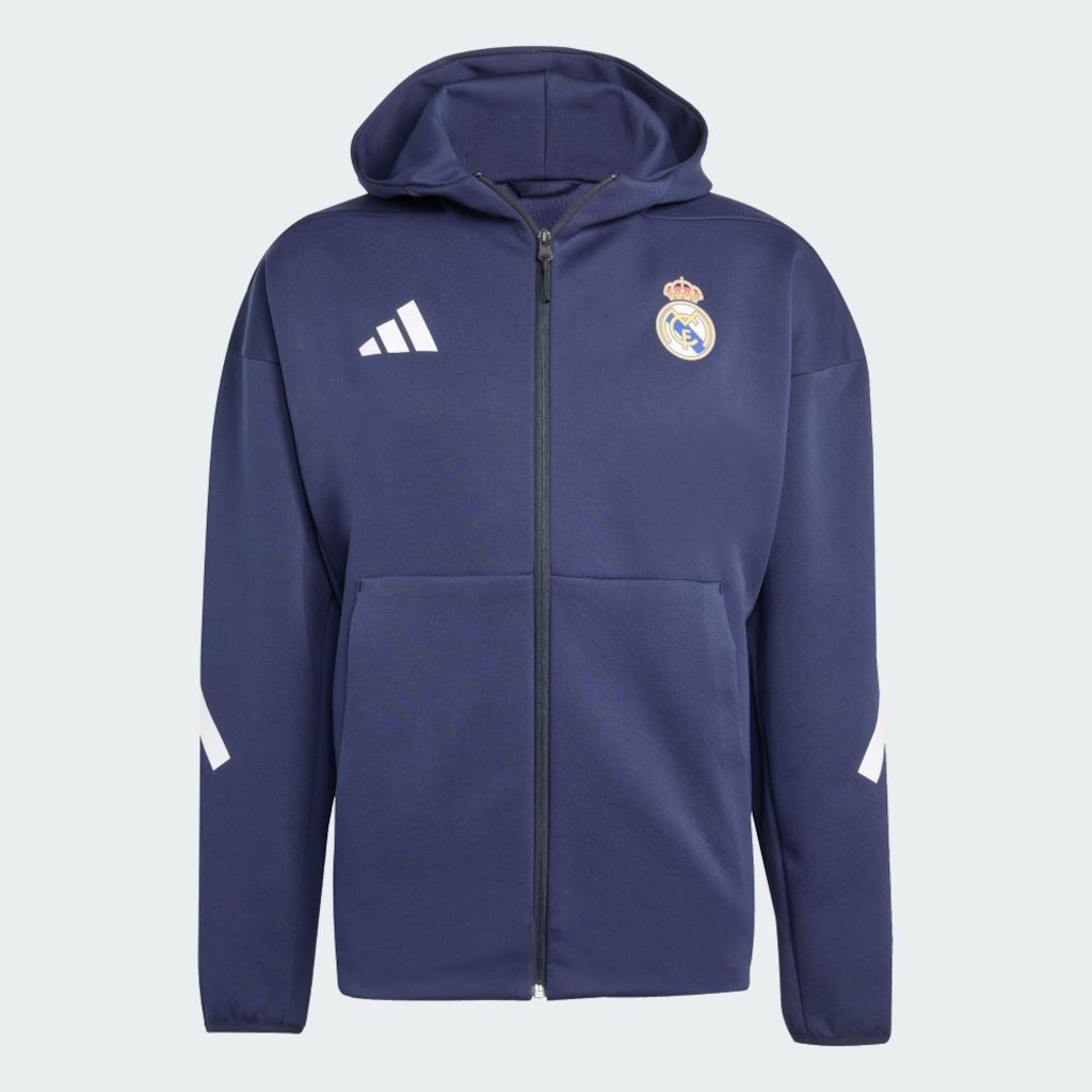 Jaqueta Hino Masculina Adidas Real Madrid Z.N.E. | Centauro
