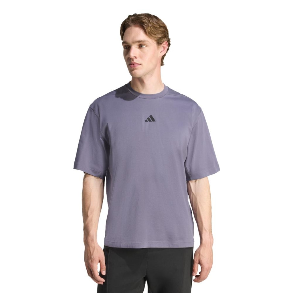 Camiseta Masculina Adidas Power tamanho oversized