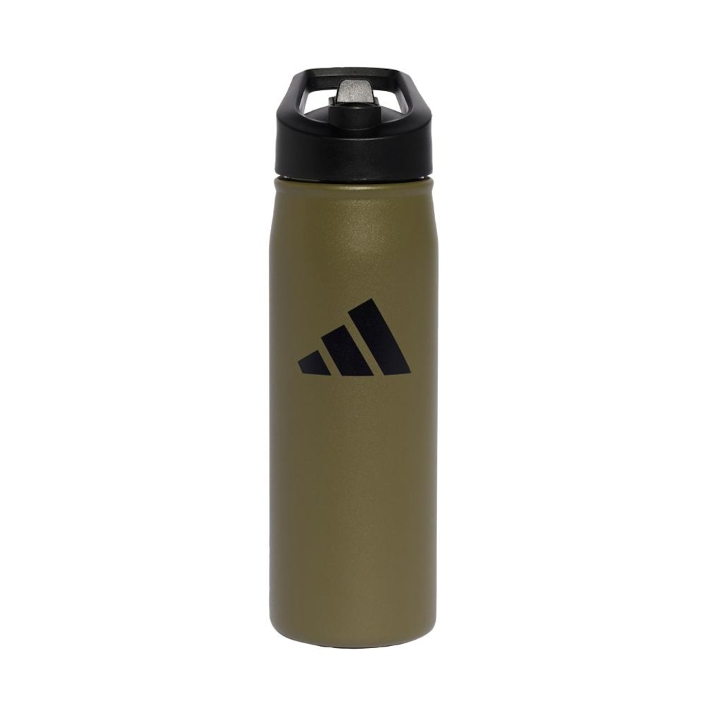 Garrafa Metálica Adidas com canudo - 0,6 Litros