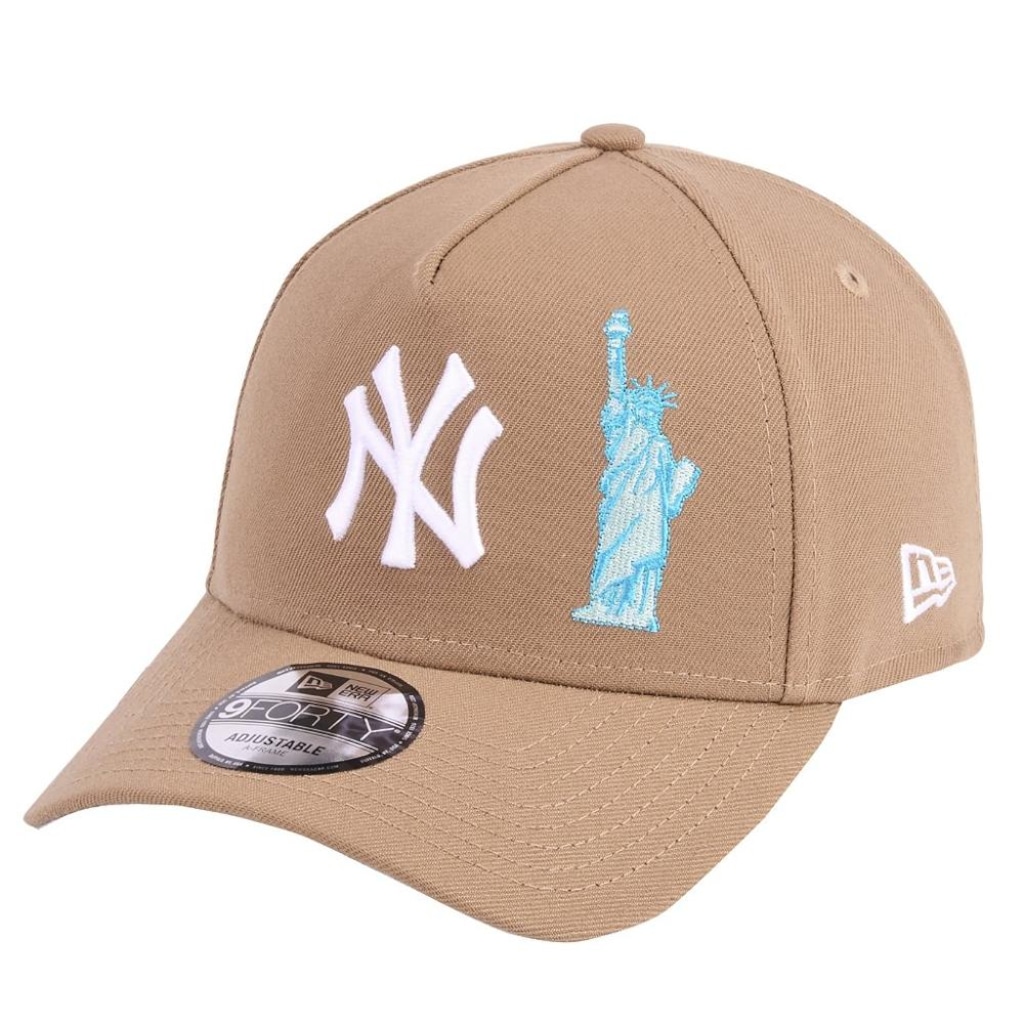 Boné Masculino New Era 940 A-Frame New York Yankees Estatua Liberdade