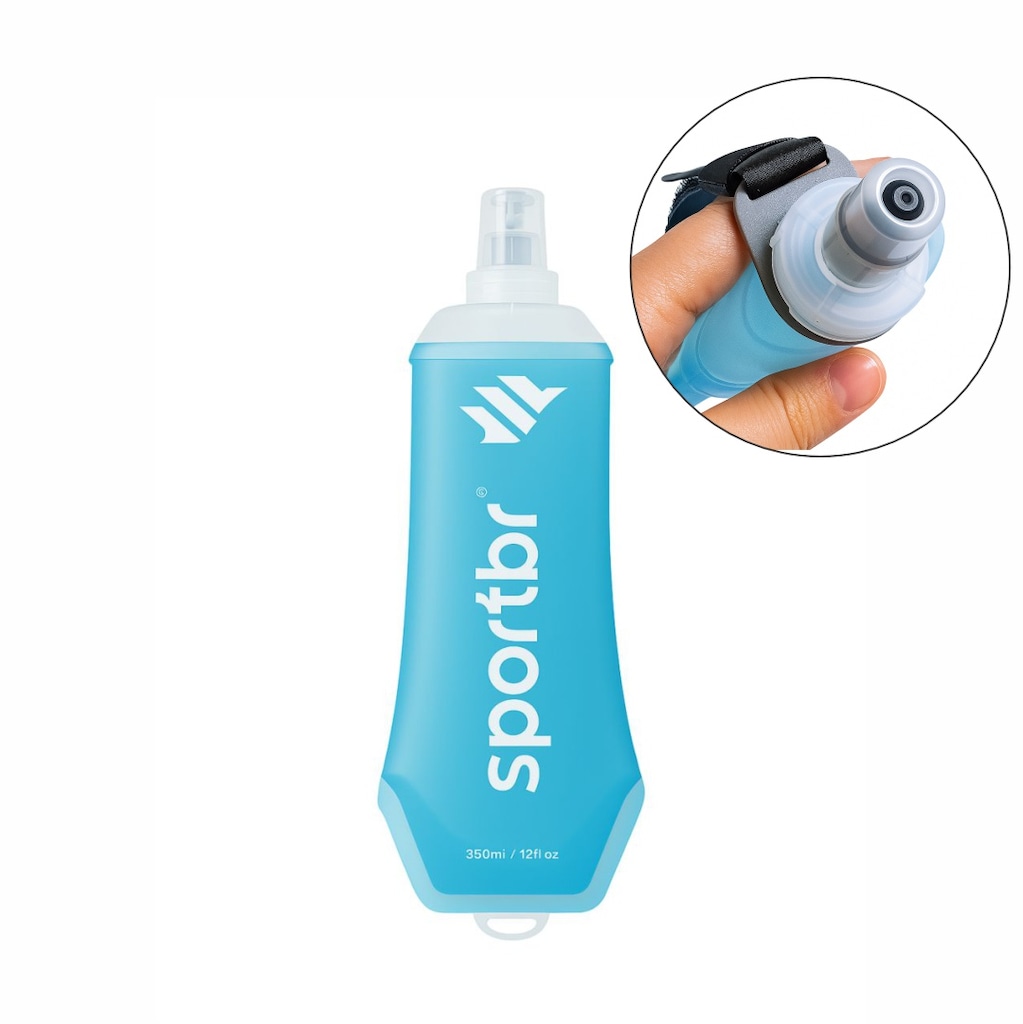 Garrafa Squeeze SPORTBR Soft Flask 350 ml Com Alça