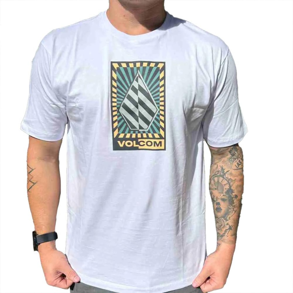 Camiseta Volcom Warble WT25 Masculina