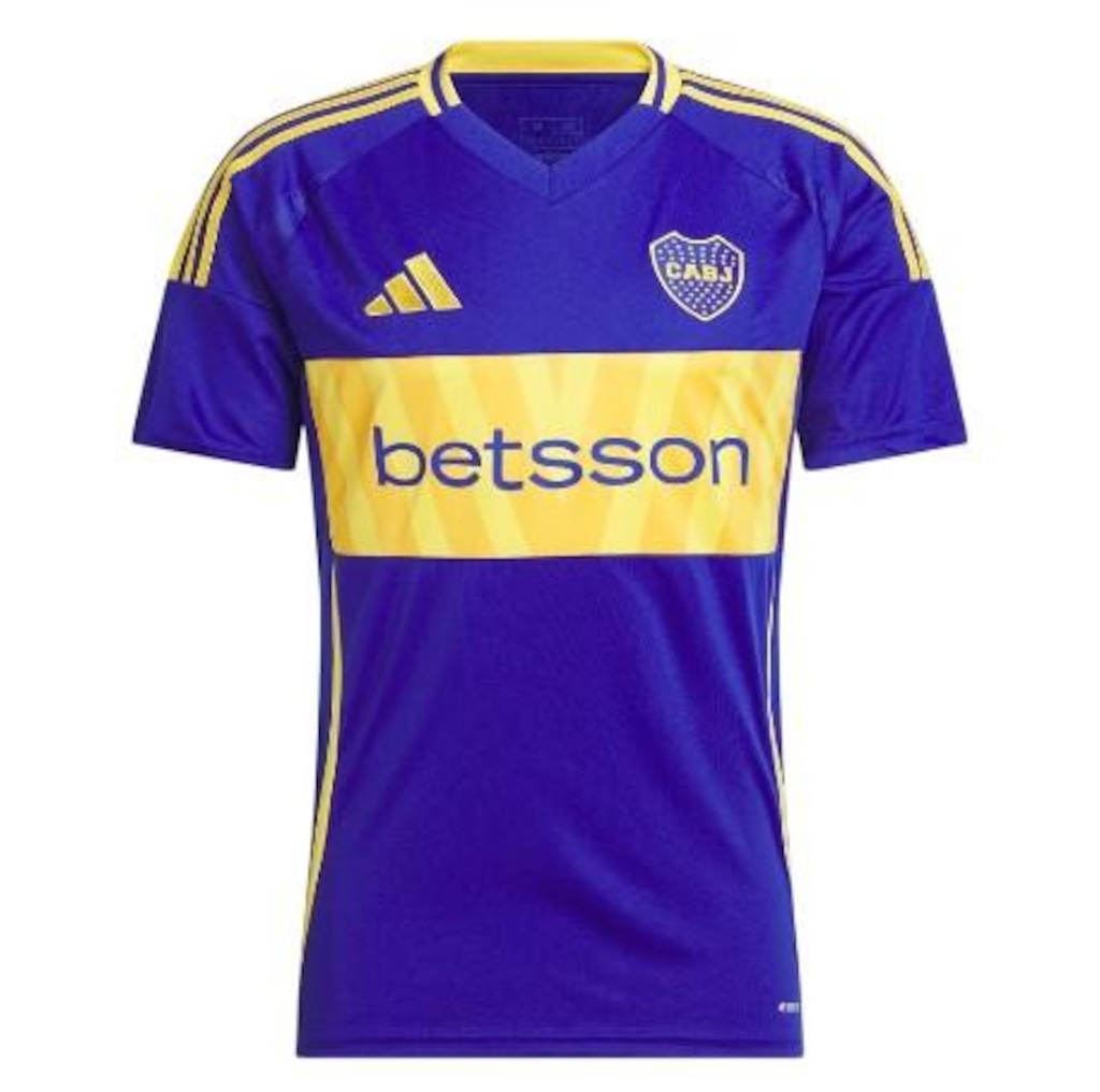 Camisa 1 Boca Juniors 24/25 adidas Masculina