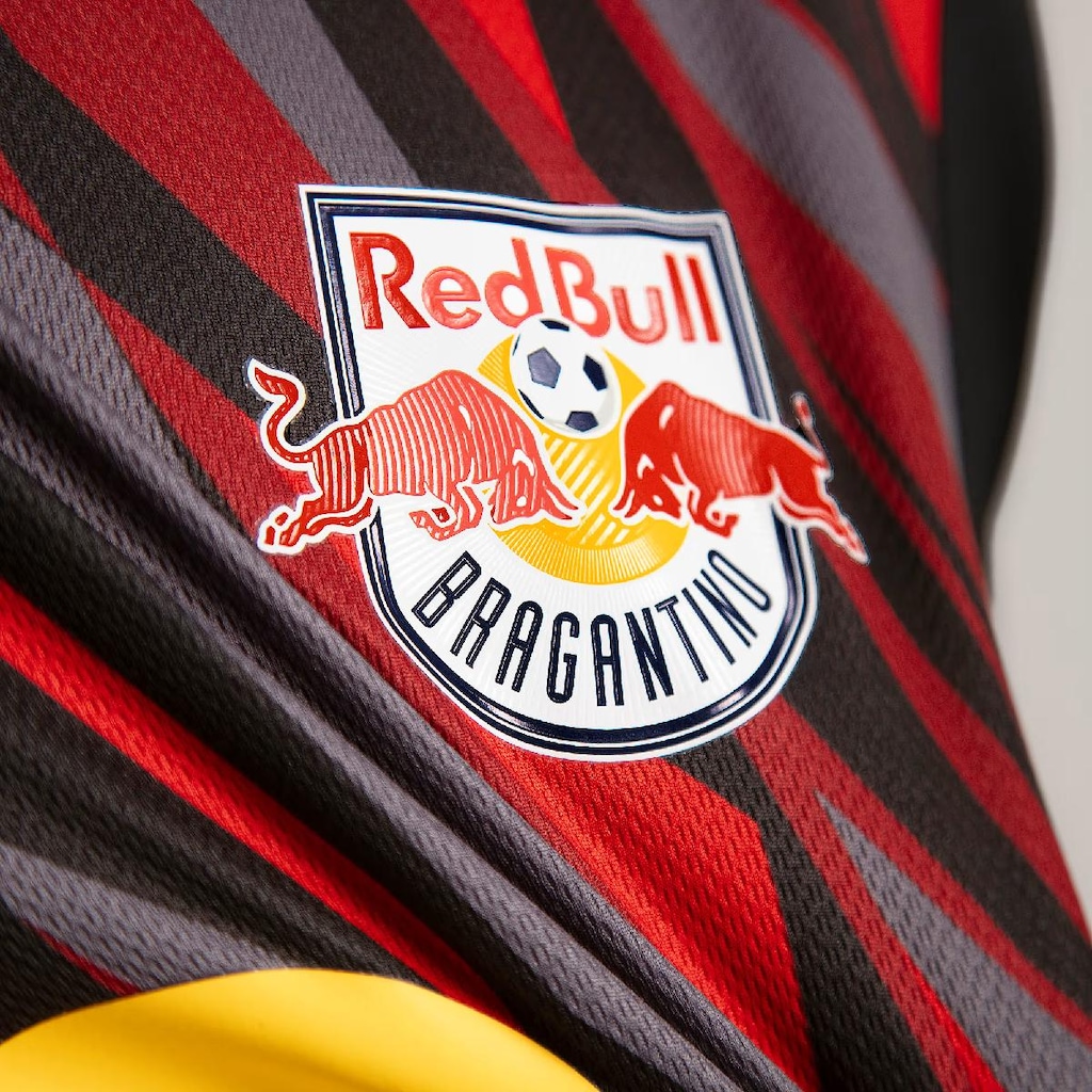 Imagem 4 do produto Camisa Red Bull Bragantino 2025 Uniforme 3 Torcedor Puma Masculino