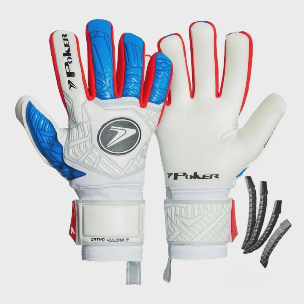 Luva Poker Futebol Profissional Ortho Vulcan III Unissex