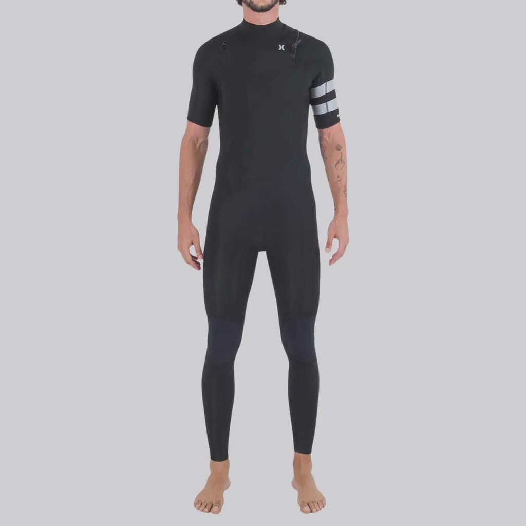 Long John Manga Curta Hurley Advantage 2/2MM Full Suit Masculino