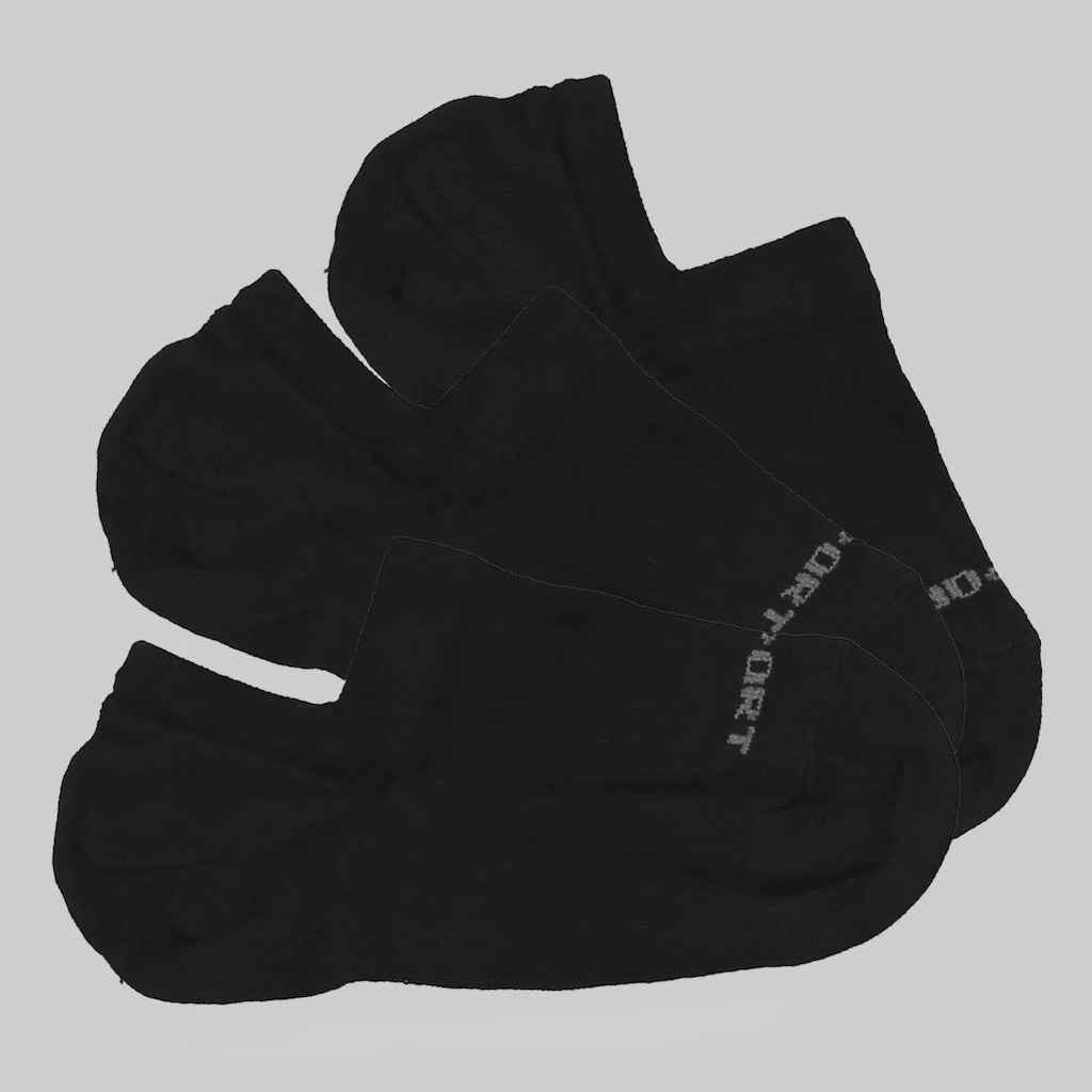 Meia Sapatilha Lupo Sport - 3 Pares - Unissex