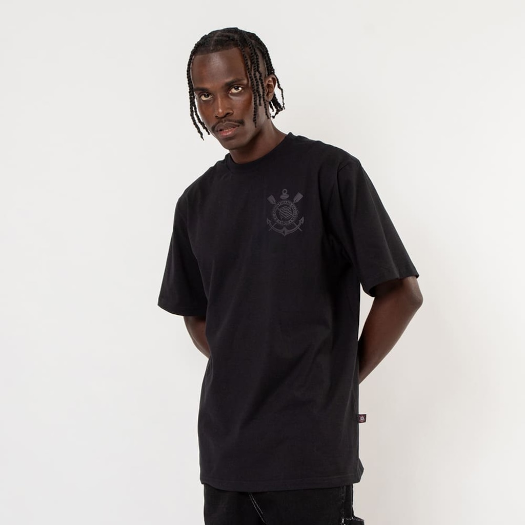 Camiseta do Corinthians Surf Center Street Masculina