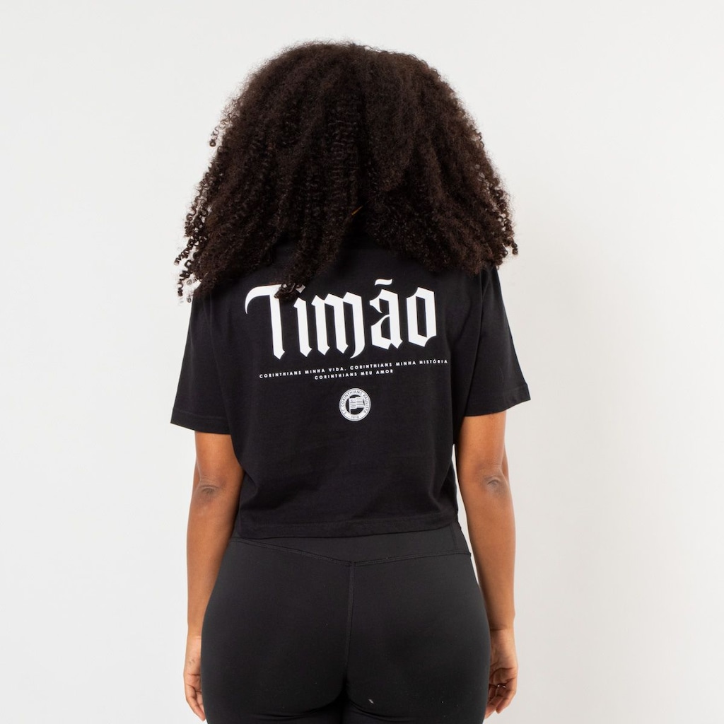 Imagem 2 do produto Cropped do Corinthians Surf Center Oficial SCCP Feminino