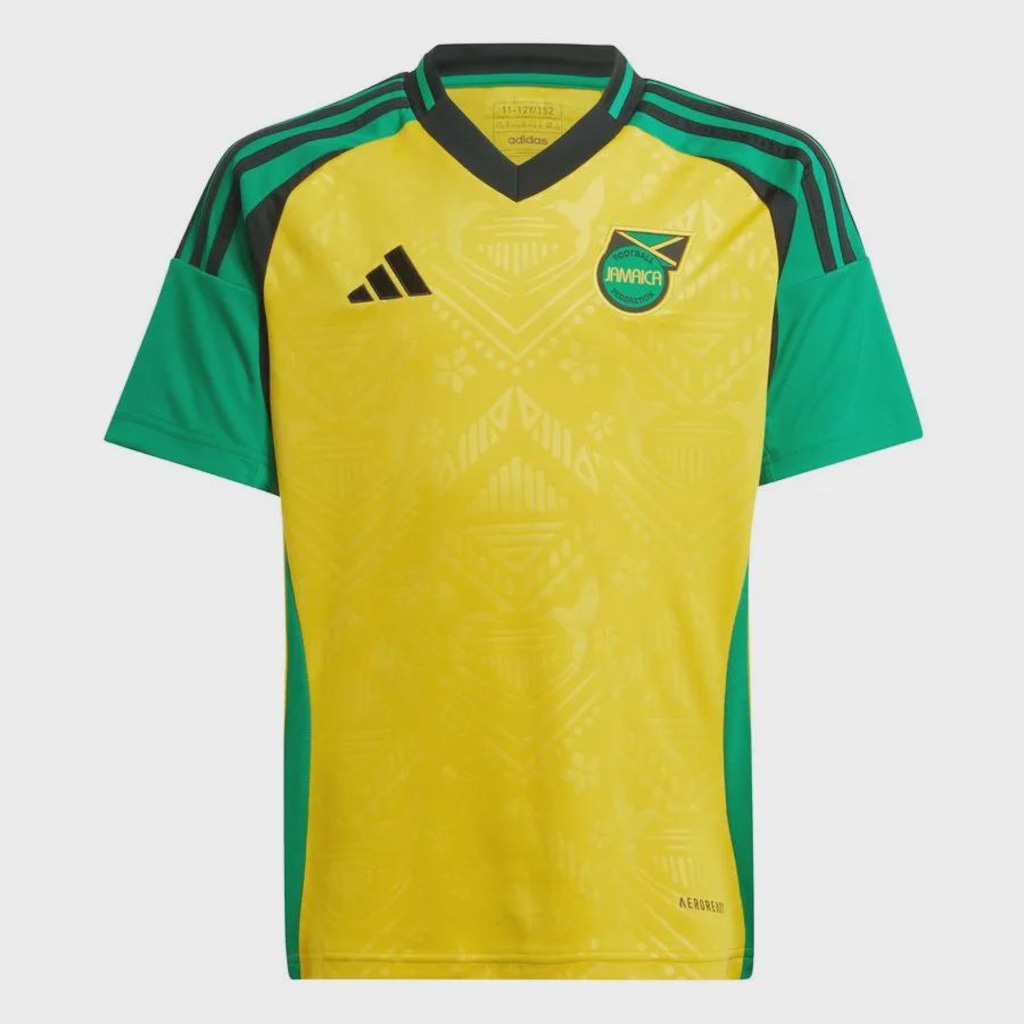 Camisa Jamaica I 2024/25 adidas Infantil