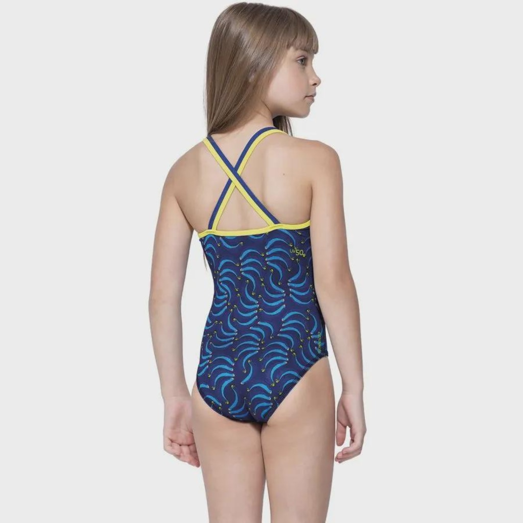 Imagem 2 do produto Maiô Speedo Cross Duo Banana Infantil