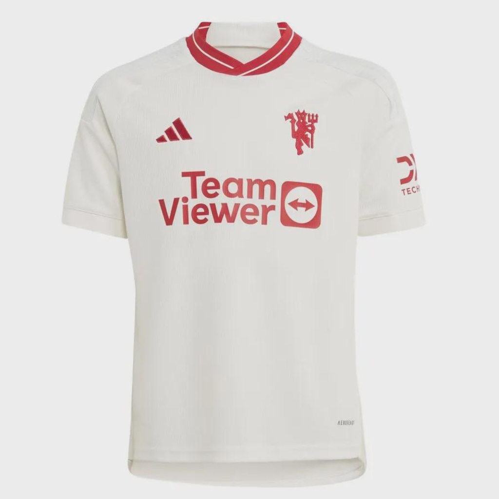 Camisa Manchester United III 23/24 adidas Infantil