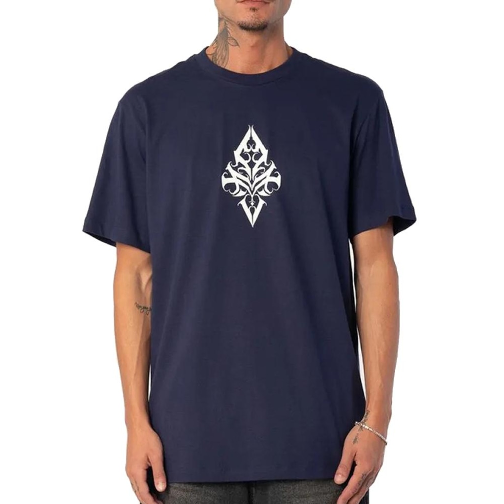 Camiseta MCD Espada Caligrafitti WT25 Marinho Abismo