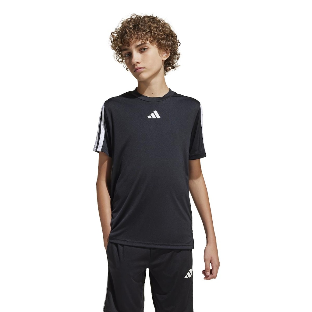 Camiseta Adidas Trian Essentials Três Listras Infantil Masculina