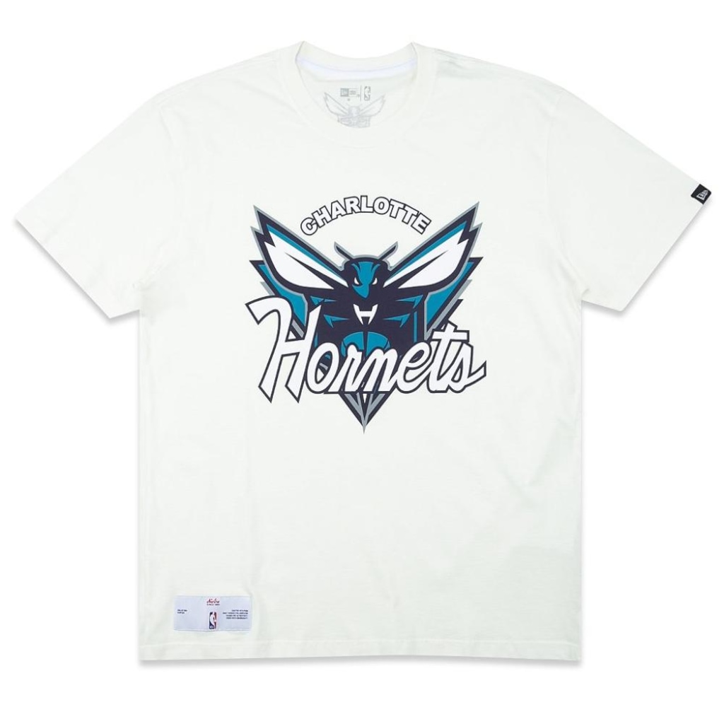 Camiseta New Era Charlotte Hornets Fanpage Masculina
