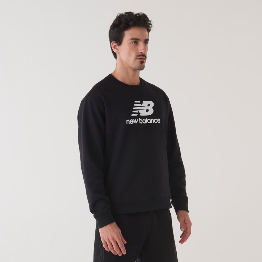 Blusão sem Capuz New Balance Essentials Basic Masculino
