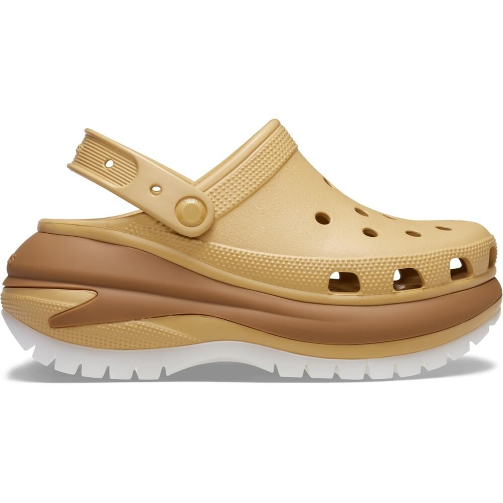 Sandália Crocs Mega Crush Matte Clog Wheat - Unissex