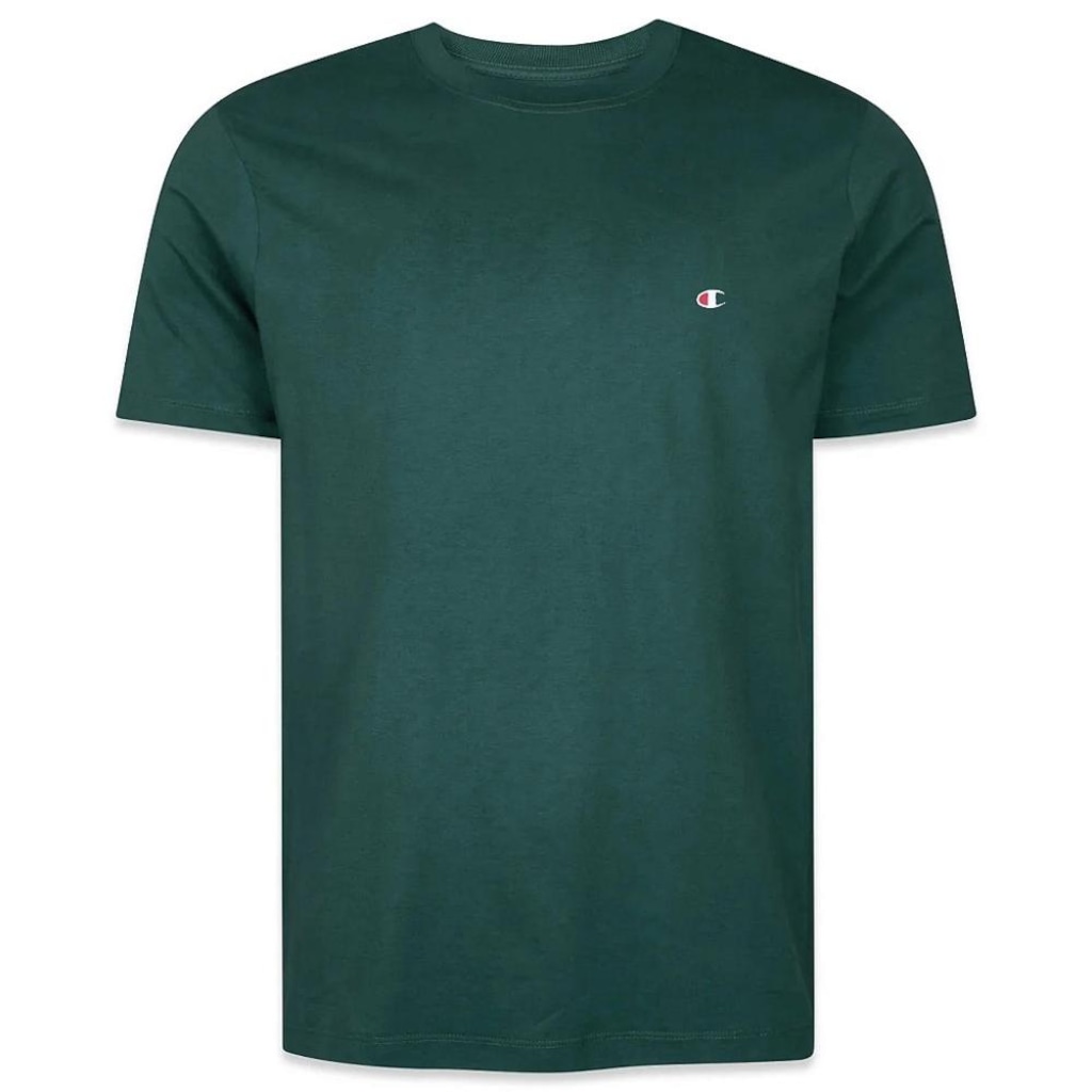 Camiseta Manga Curta Champion Malhão Pes Mc Logo C Masculina