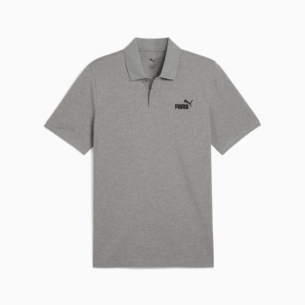 Camisa Polo Puma Essentials Logo No.1 Pique Masculina