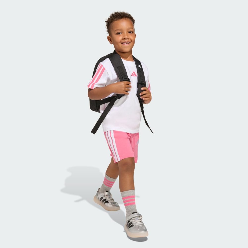 Imagem 5 do produto Conjunto Camiseta + Shorts Infantil adidas Essentials