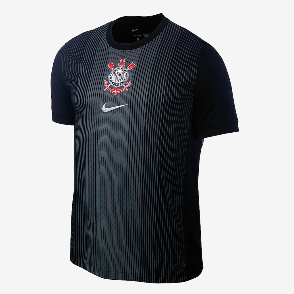 Camisa de Goleiro do Corinthians 25/26 Nike Torcedor Pro Masculina
