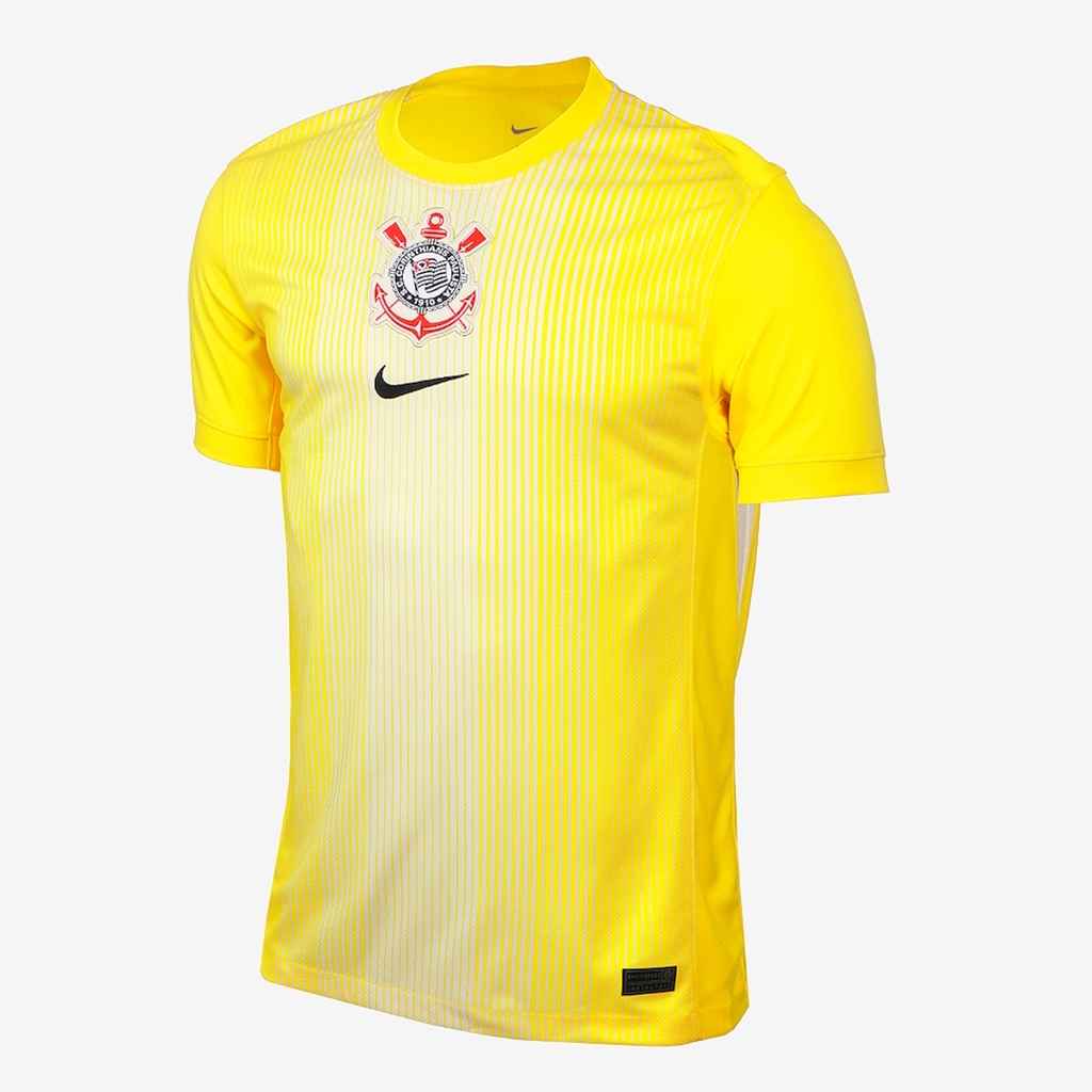 Camisa de Goleiro do Corinthians 25/26 Nike Torcedor Pro Masculina