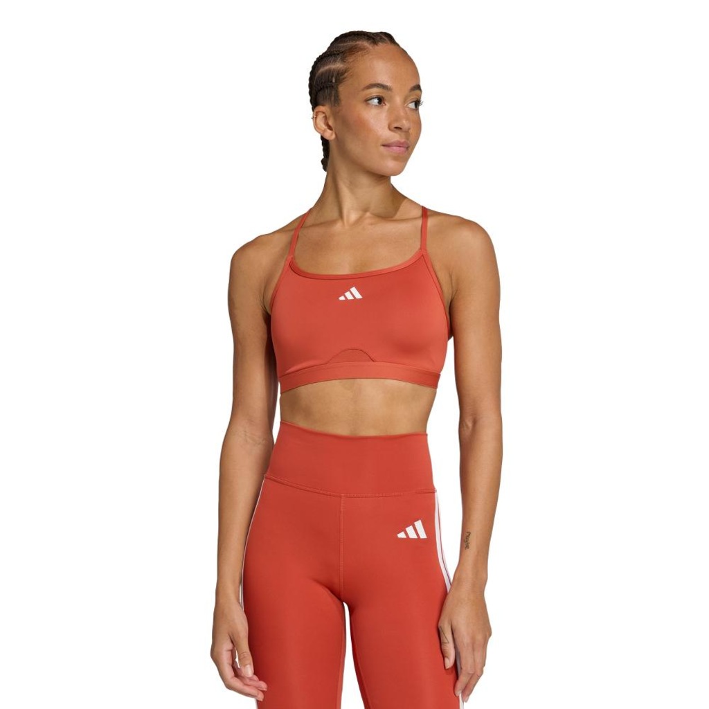 Top Feminino adidas Aeroreact Training Três Listras - Foto 1