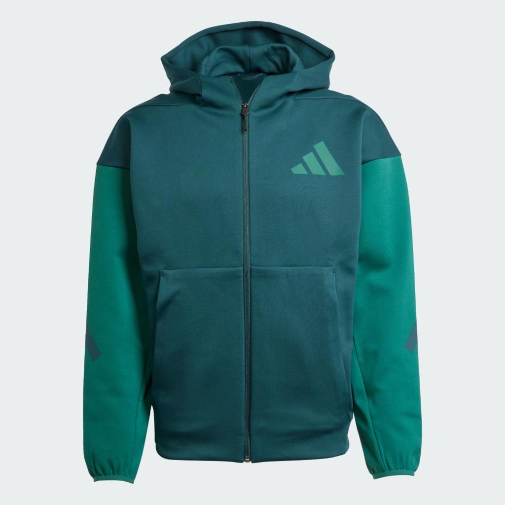 Imagem 2 do produto Blusão de Moletom com Capuz Masculino adidas Z.N.E. Full-Zip