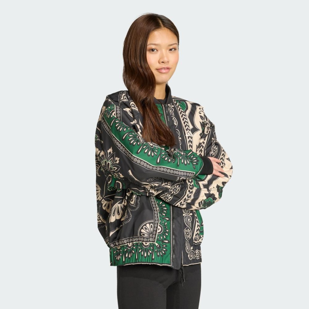 Imagem 4 do produto Jaqueta Feminina adidas Varsity X FARM