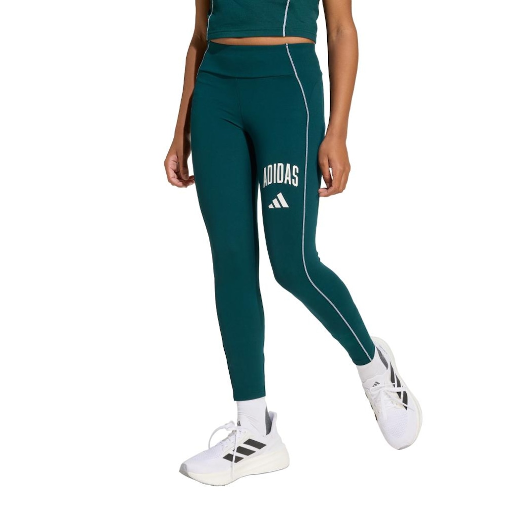 Calça Legging Infantil Adidas Impressas Essenciais para Treino