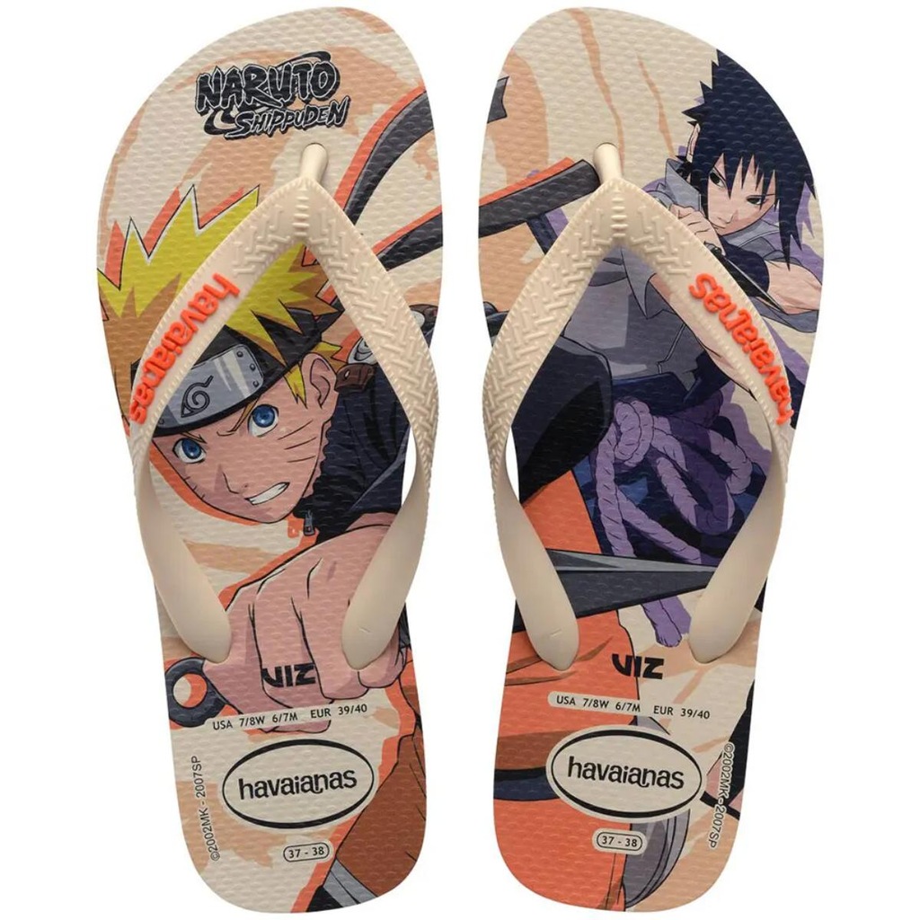 Chinelo Havaianas Top Naruto Masculino
