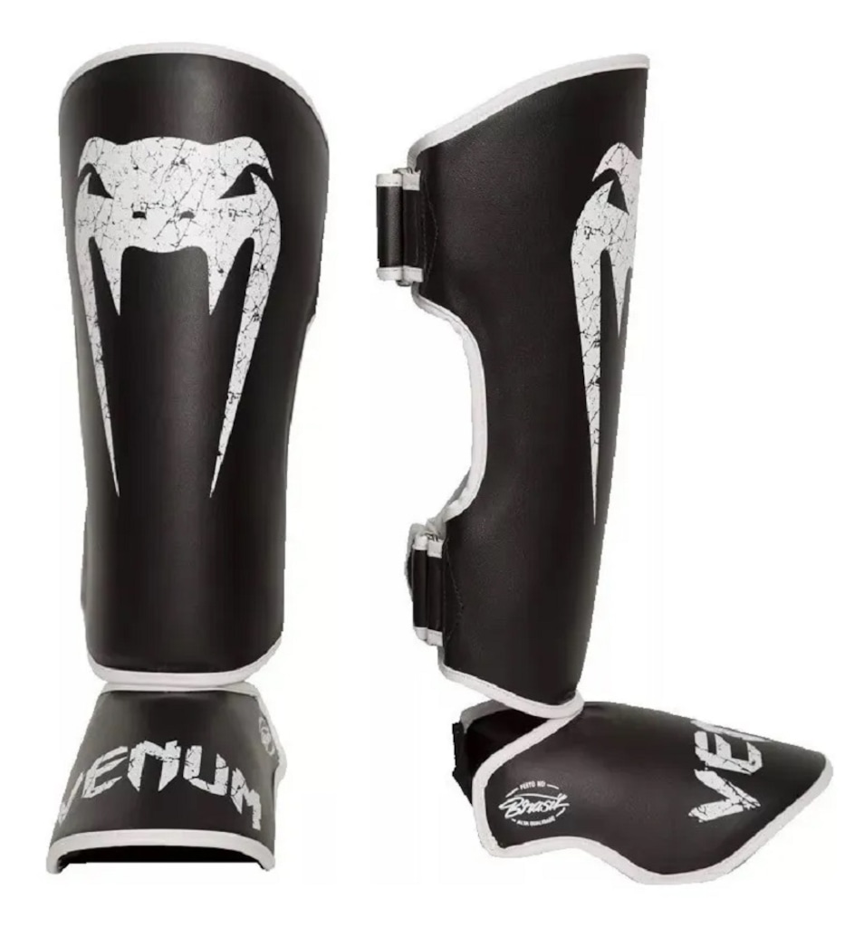 Caneleira de Proteção Venum Muay Thai Mma Edição Giant Brasil