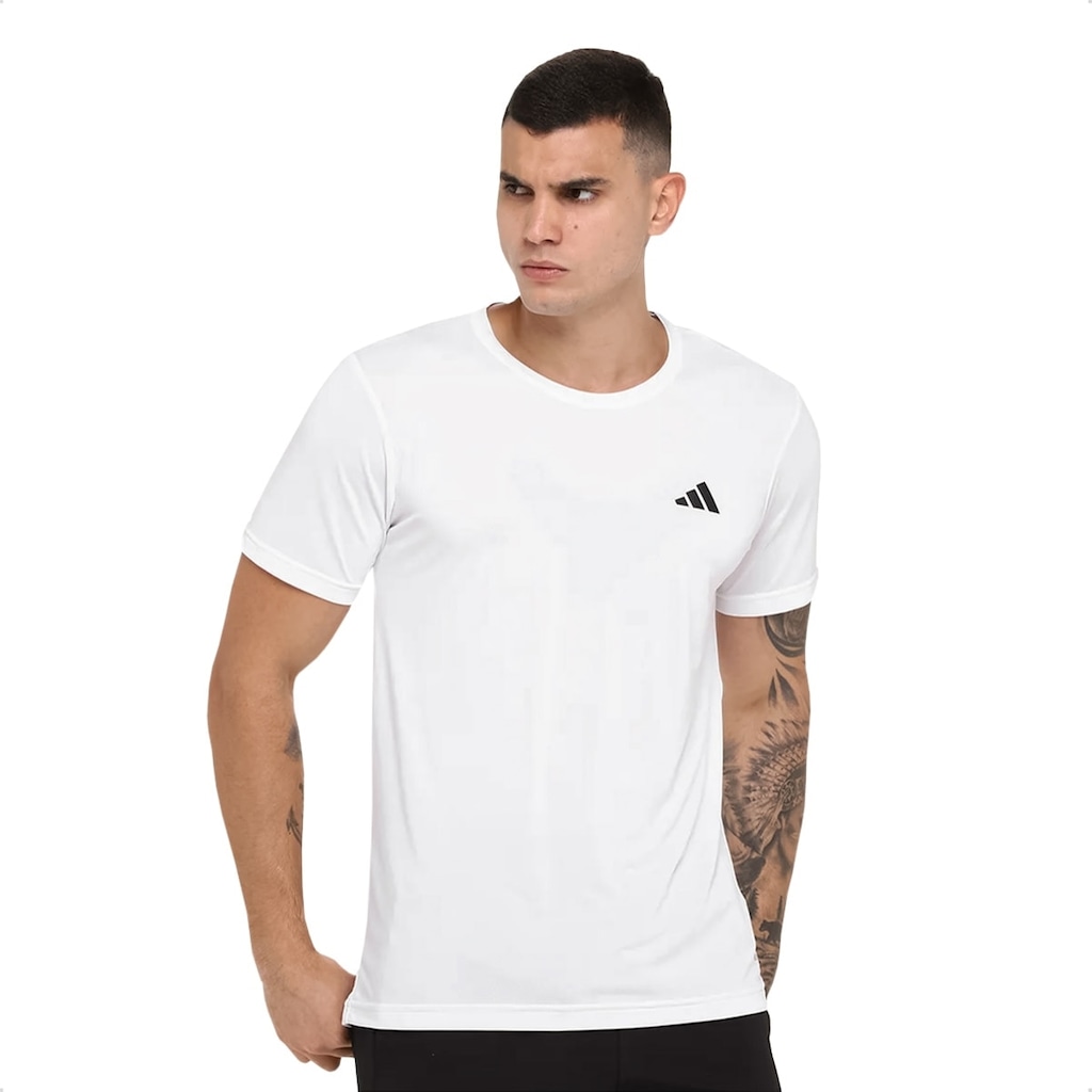 Camiseta Masculina Adidas Own The Run 3 Listras