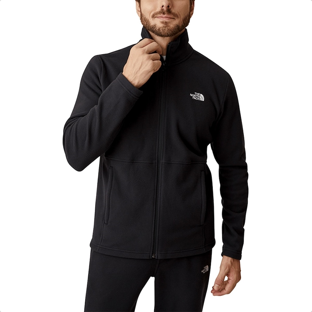 Jaqueta The North Face Masculina Fleece Glacier Full Zíper