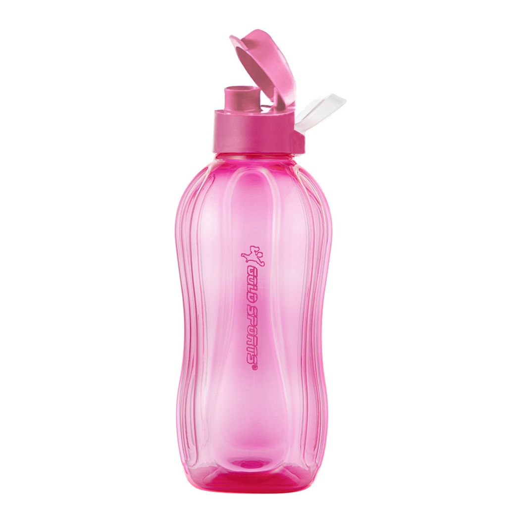 Imagem 2 do produto Garrafa Squeeze Plástica Gold Sports Resistente II Translucida - 2L